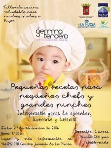 Taller de cocina saludable para niños