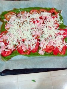 Volver… con recetas: Pizza verde.