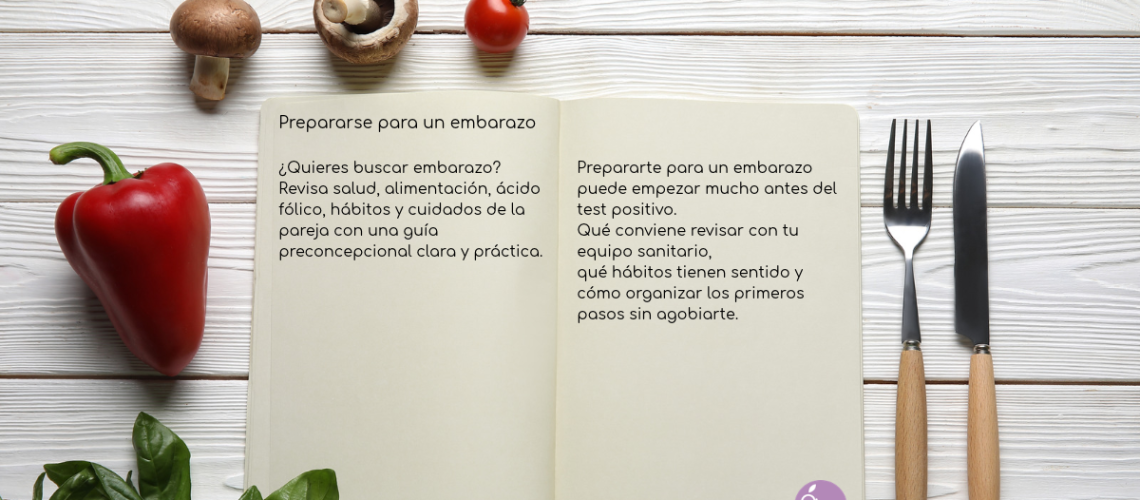 cómo prepararse para un embarazo