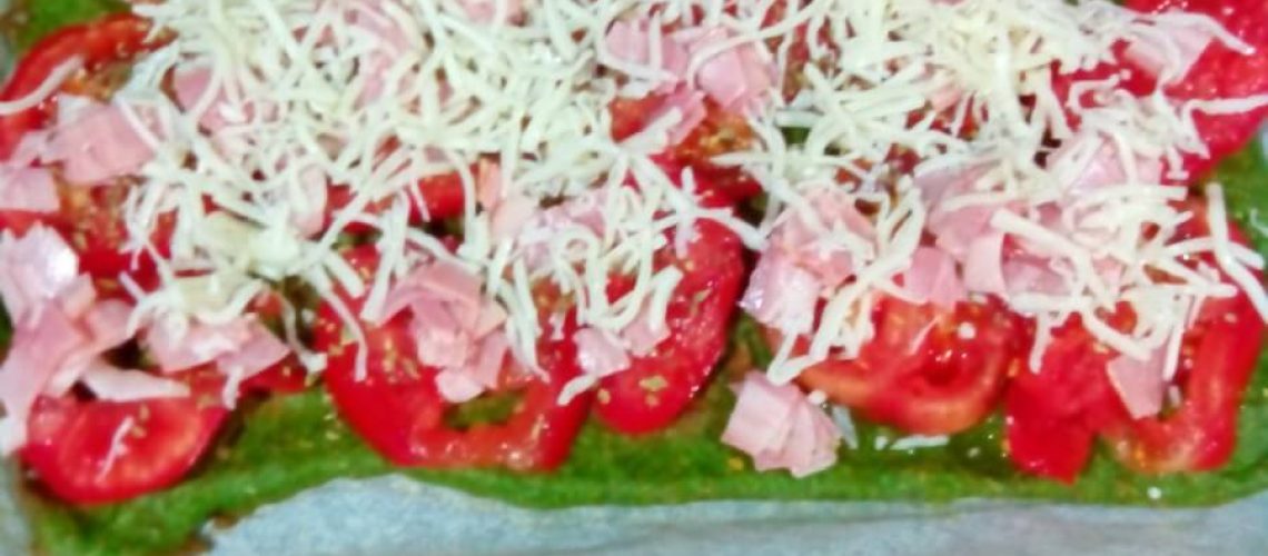 Volver… con recetas: Pizza verde.